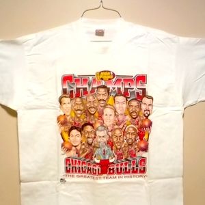 Chicago Bulls 1996 championship t-shirt